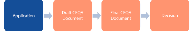 Project CEQA flow graphic